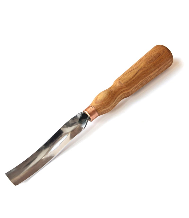 BeaverCraft Wood Carving Gouge 7L/22 Spoon Carving Tools, Chisels - Bowl Gouge, Wood Curved Chisel - Whittling Spoon Knife - Image 1